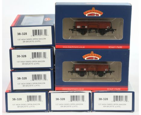 Bachmann group of 38-328 BR 13ton High Sided Open Wagons. Conditions are Near Mint to Mint in Excellent to Mint boxes.&nbsp;