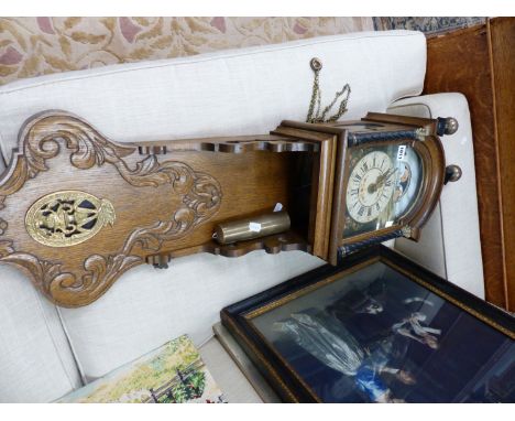 A DUTCH STYLE WALL CLOCK
