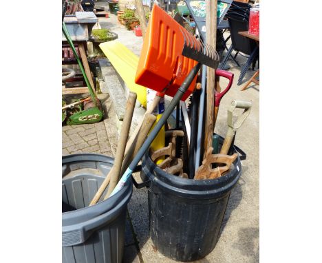 VINTAGE TOOLS, GARDEN IMPLEMENTS ETC.