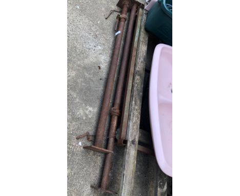 TWO ACRO PROPS.