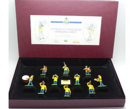 A Britains United States Army Band of Washington DC Limited Edition Set, boxed