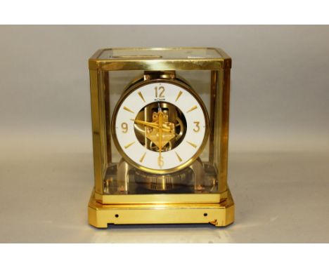 A JAEGER-LECOULTRE ATMOS CLOCK, No. 128264. 9.5ins high.