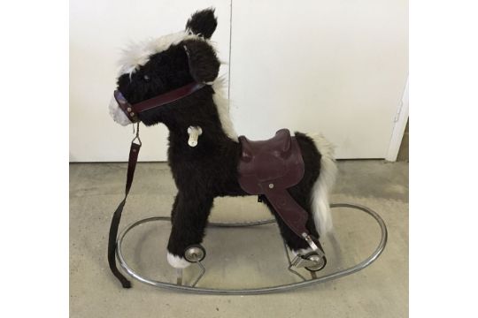 donkey rocking horse