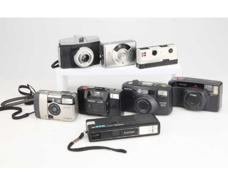 from makers including Pentax, Panasonic, Coronet, Minolta, and more,