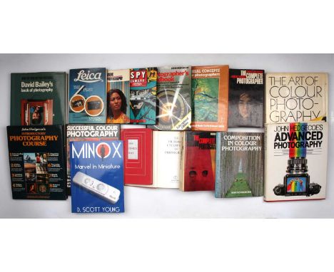 including David Bailey's book of phototography, Minox: Marvel in Miniature and more (a lot)