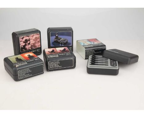 including print sets CS 51, CS 52, CS 53, CS 54, and a Color Analyzer CA 30, all in makers boxes, all filters in VG-E conditi