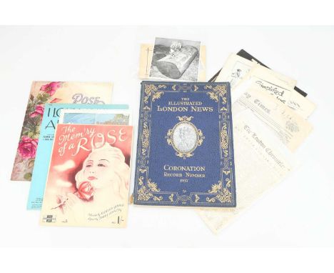 including The London Chronicle May 3rd 1759,The Times Oct 20th 1822, The Illustrated London News Coronation Record 1937, Earl