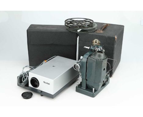 inclduing a Rollei P35 A, also with a Bolex Model B Home Projector,