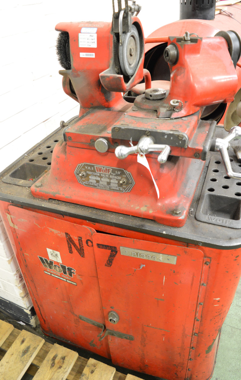 Wolf Precision Valve Refacer V.R.5. Wheel 5" diameter 130V AC/DC