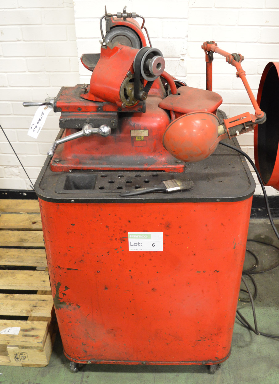 Wolf Precision Valve Refacer V.R.5. Wheel 5" diameter 130V AC/DC