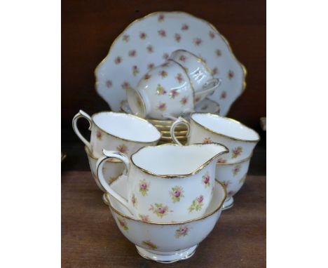 A Royal Albert six setting tea service