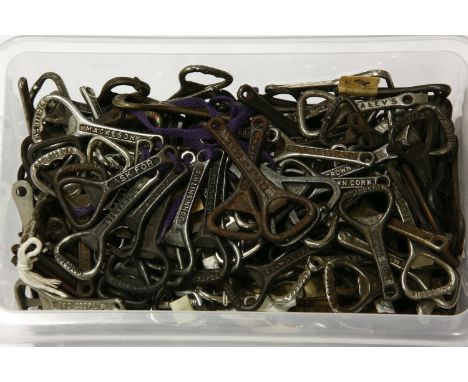 A collection of vintage bottle openers, to include Schweppes, Crown Cork, Golden Hop, Barclays Stout, etc.