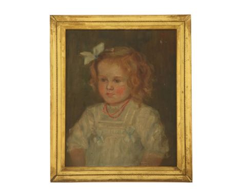 Swiss School,PORTRAIT OF A GIRLOil on board50cm x 40cm