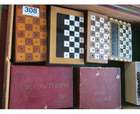 Some travel chess sets (not quite complete)