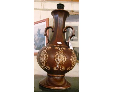 A West German brown lamp