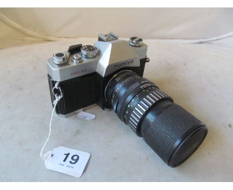 A Mamiya camera with Schneider lens