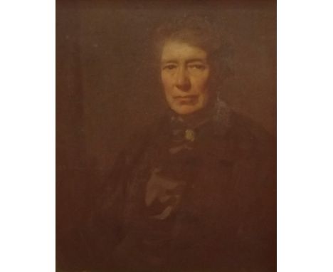 JAMES BELL ANDERSON RSA (SCOTTISH 1886-1938) PORTRAIT OF ANNIE PROUDFOOT Oil on canvas, signed and dated 1916, 76 x 51cm (30 