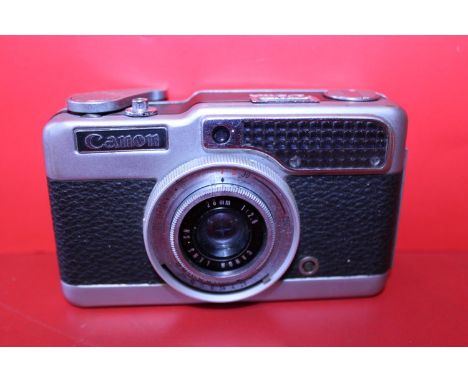 A vintage Canon Demi camera 