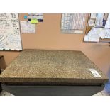 GRANITE SURFACE INSPECTION PLATE WITH STAND (48” X 36” X 6”)