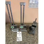 (2) MITUTOYO HEIGHT GAUGES AND MITUTOYO DIGIMATIC INDICATOR .0001-1.2”