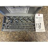 BROWN AND SHARPE BALL GAUGE SET