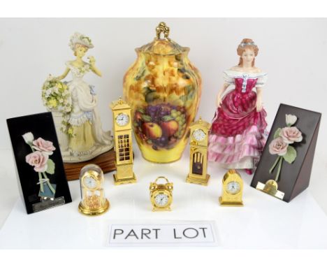Royal Doulton figure HN3648, Sweet Sixteen, boxed, other decorative figures, collectors plates, decorative items to include a