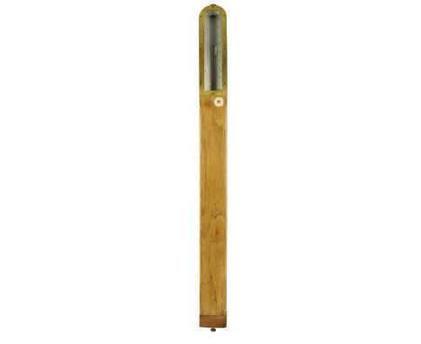 Late 19th century Miners stick barometer by Negretti and Zambra  90cm .  