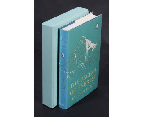 
	
		Ɵ&nbsp;HUNT, John. (1910 - 1998).  The Ascent of Everest. [Fiftieth Anniversary Edition] SIGNED. Hodder &amp; Stoughton,