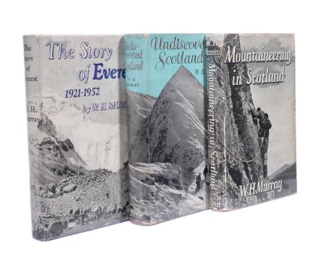 
	
		Ɵ&nbsp;MURRAY, William Hutchinson. (1913 - 1952). Three Works: SIGNED first editions. comprises:   The Story of Everest.