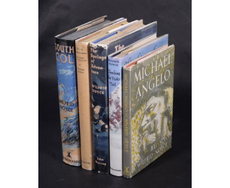 
	
		Ɵ&nbsp;NOYCE, Wifrid. (1917 - 1962).  Five Works:  first editions, four volumes SIGNED by the author.  1950-1958.  (5)  