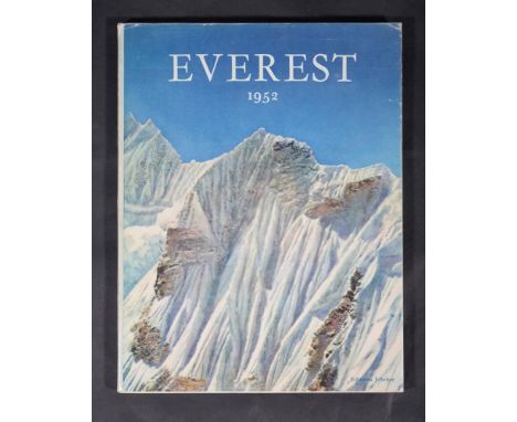 
	
		Ɵ&nbsp;ROCHE, Andre. (1906 - 2002).  Everest 1952. SIGNED. Geneva, Paris, Jeheber Editions, 1952.  single volume, first 