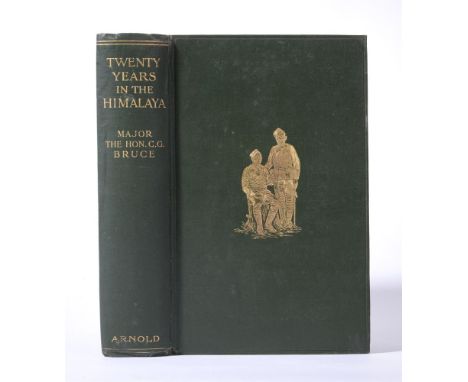 
	
		Ɵ&nbsp;BRUCE, Charles Granville. (1866 - 1939).  Twenty Years in the Himalaya. London: Edward Arnold, 1910.  single volu