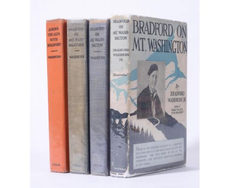 
	
		Ɵ&nbsp;WASHBURN, Bradford. (1910 - 2007).  Four Works: first editions, SIGNED by the author, 1927-1930.   comprises:   G