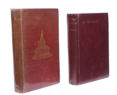 
	
		Ɵ&nbsp;FRESHFIELD, Douglas W. (1845 - 1934).  Two Works: a Presentation copy with author's 4pp. ALS, 1920; and one other