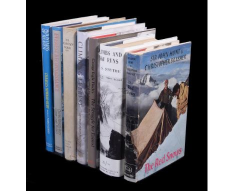 
	
		Ɵ&nbsp;MOUNTAINEERING:  a group of seven first editions, 3 SIGNED by the authors, 1929 - 2010.   comprises:   HUNT, Sir 