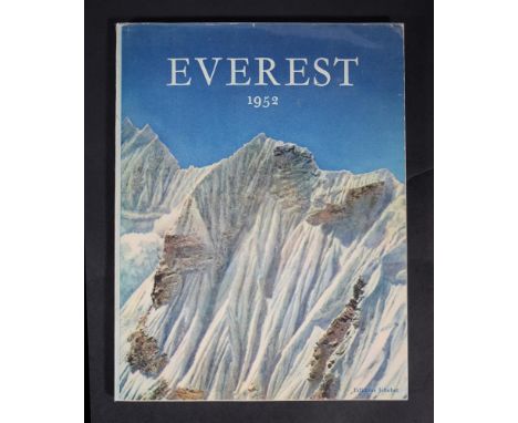 
	
		Ɵ&nbsp;ROCHE, Andre. (1906 - 2002).  Everest 1952. SIGNED by Tenzing Norgay and two other members of the 1952 Swiss Expe