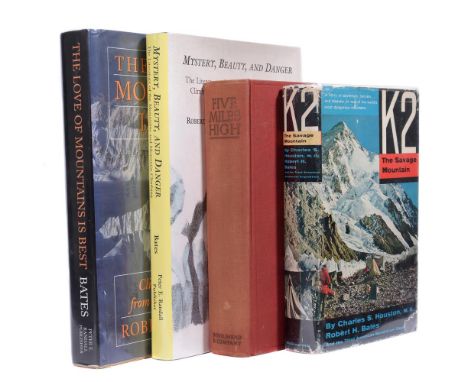 
	
		Ɵ&nbsp;BATES, Robert. and HUSTON, Charles. Four Works: SIGNED, first editions, 1939- 1994.    comprises:    BATES, Rober