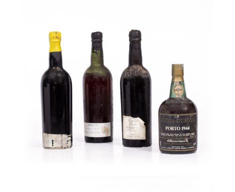 VINTAGE PORT A bottle of Martinez Vintage Port 1960 together with a bottle of Souza Guedes 1944 Vintage Port , a bottle of Cr