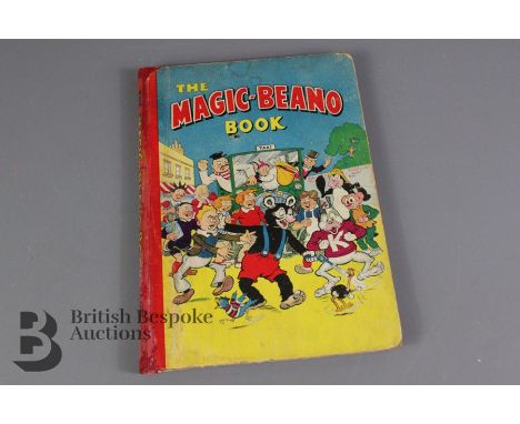 The Magic Beano 1949, thick card covers, published by D.C Thomson, tbbt is not entered, odd small tear to page edges, page 31