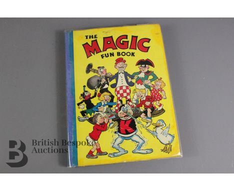 The Magic Fun Book 1942, only two were ever published by D C Thomson, before becoming the Magic Beano due to WWII paper ratio