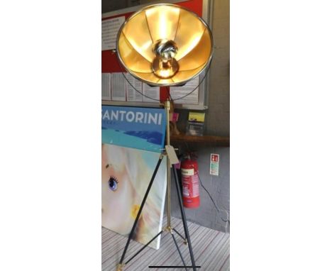 FLOOR LAMP, 1950's French style, 189cm at tallest. 
