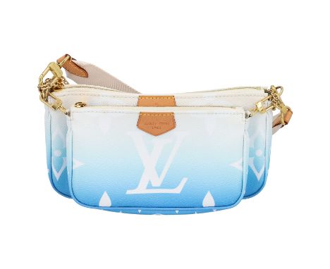 LOUIS VUITTON Umhängetasche 'MULTI POCHETTE', Koll. 2021. SUMMER BY THE POOL Kollektion (Resort 2021). Ausverkauft und nicht 