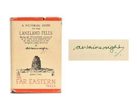 Alfred Wainwright Pictorial Guide to The Lakeland Fells Book Two, The Far Eastern Fells, 47th impression, signed.  (see illus