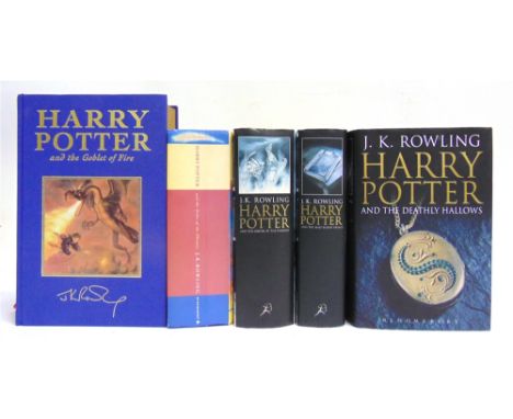 [MODERN FIRST EDITIONS]  Rowling, J.K. Harry Potter and the Goblet of Fire, first edition, Bloomsbury, London, 2000, cloth wi