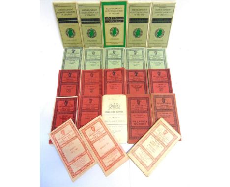 [MAPS]. IRELAND  Twenty-three assorted Ordnance Survey (18) and Bartholomew's (5) folding maps of Irish interest.