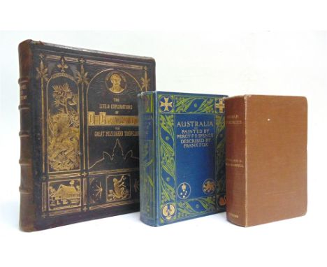 [MISCELLANEOUS]  Fox, Frank, &amp; Spence, Percy, illustrator. Australia, first edition, Black, London, 1910, decorative blue
