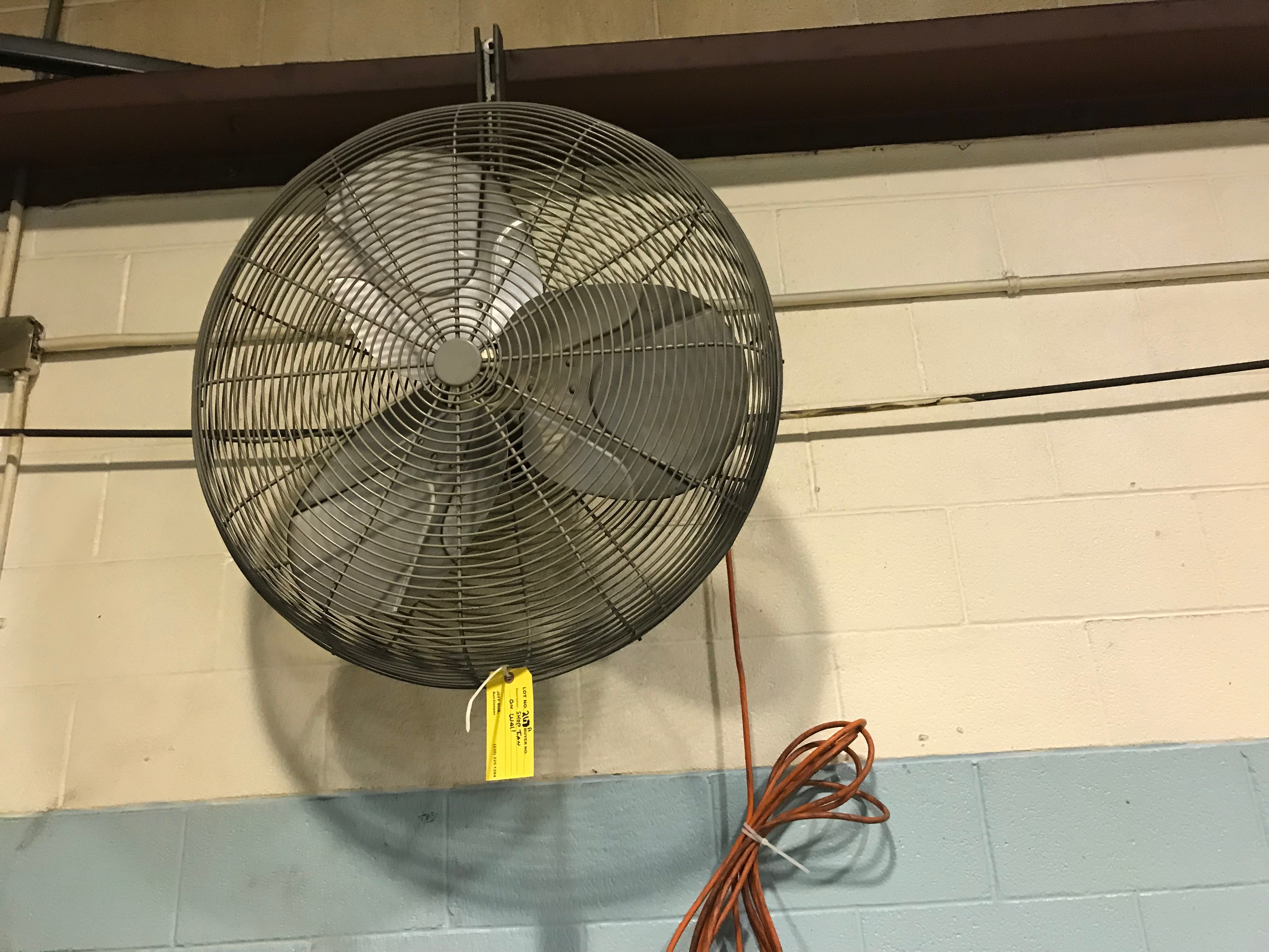 Wall Mount Shop Fan