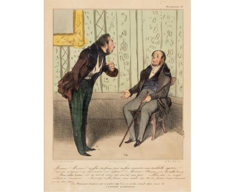 Honoré DAUMIER (1808-1879)KarikaturLithographie auf Papier nach Charles Philipon (1806-1862) von Honoré DAUMIER (1808-1879), 