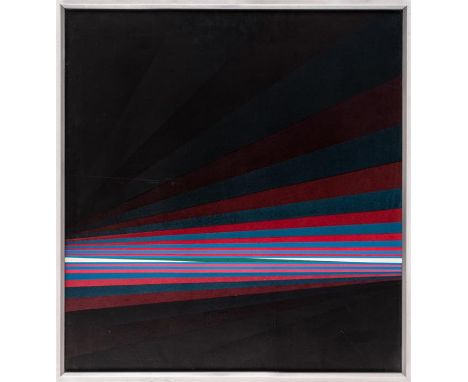 Lothar QUINTE (1923-2000)Ohne TitelSerigraphie auf Papier, 16/25/II, mit Bleistift signiert und datiert '6669 x 63 cmIm schwe
