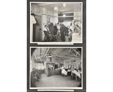 Corsham Tunnels. A pair of photograph albums recording overground and underground construction of the Corsham Tunnels, 1941-4